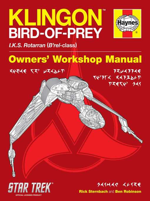 Title details for Klingon Bird-of-Prey Haynes Manual by Ben Robinson - Wait list